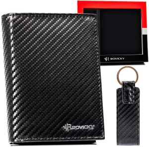 Férfi ajándékkészlet Rovicky pénztárca kulcstartó 141479231 - Férfi pénztárca
