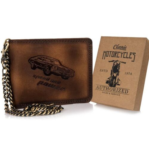 Skórzany męski portfel Classic Motorcycles N992C-VIN-09 141493756