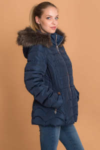 Budmil Női rövid dzseki #sötétkék 30368344