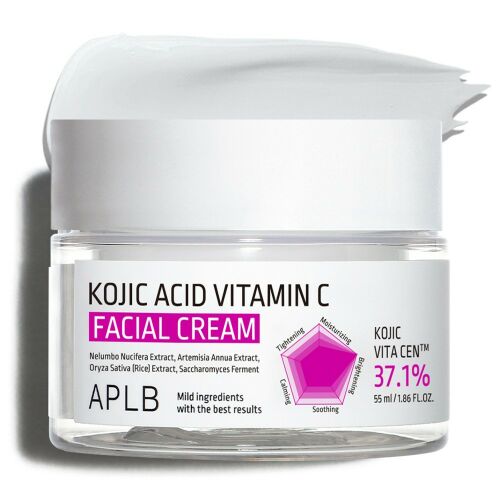 APLB Kojic Acid Vitamin C arckrém krém mintával 
