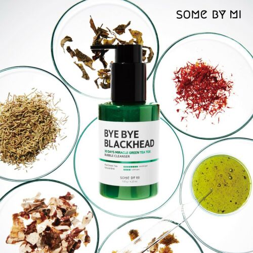Some By Mi Bye Bye Blackhead Bubble Arctisztító 120g 141503925 - Arctisztító szer