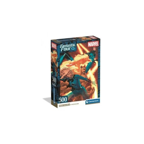 Clementoni Fantasztikus Négyes 500 darabos puzzle doboz