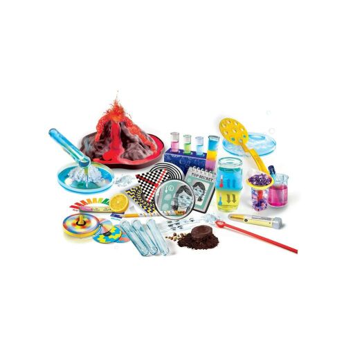 Clementoni Science & Play 110 kísérlet készlet tartalma