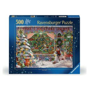 Puzzle 500 db - Karácsonyi bolt 141525815 - Ravensburger