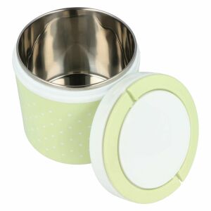 Nyitott Victor V-1031 zöld ételhordó rozsdamentes acél belsővel - Victor