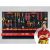 Humberg Tool Wall 128x76cm black and red with tools and happy handyman