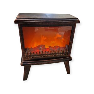 SP-24 LED kandalló lobogó lánghatással, 31x36x15cm, 3db ‘C’ (baby) elem vagy USB tápkábel