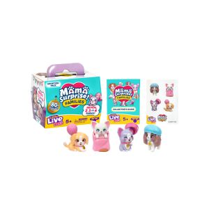 Little Live Pets Mama Surprise Adoption Pack so šteniatkami a sprievodcom zberateľa - Interaktívne plyšáky