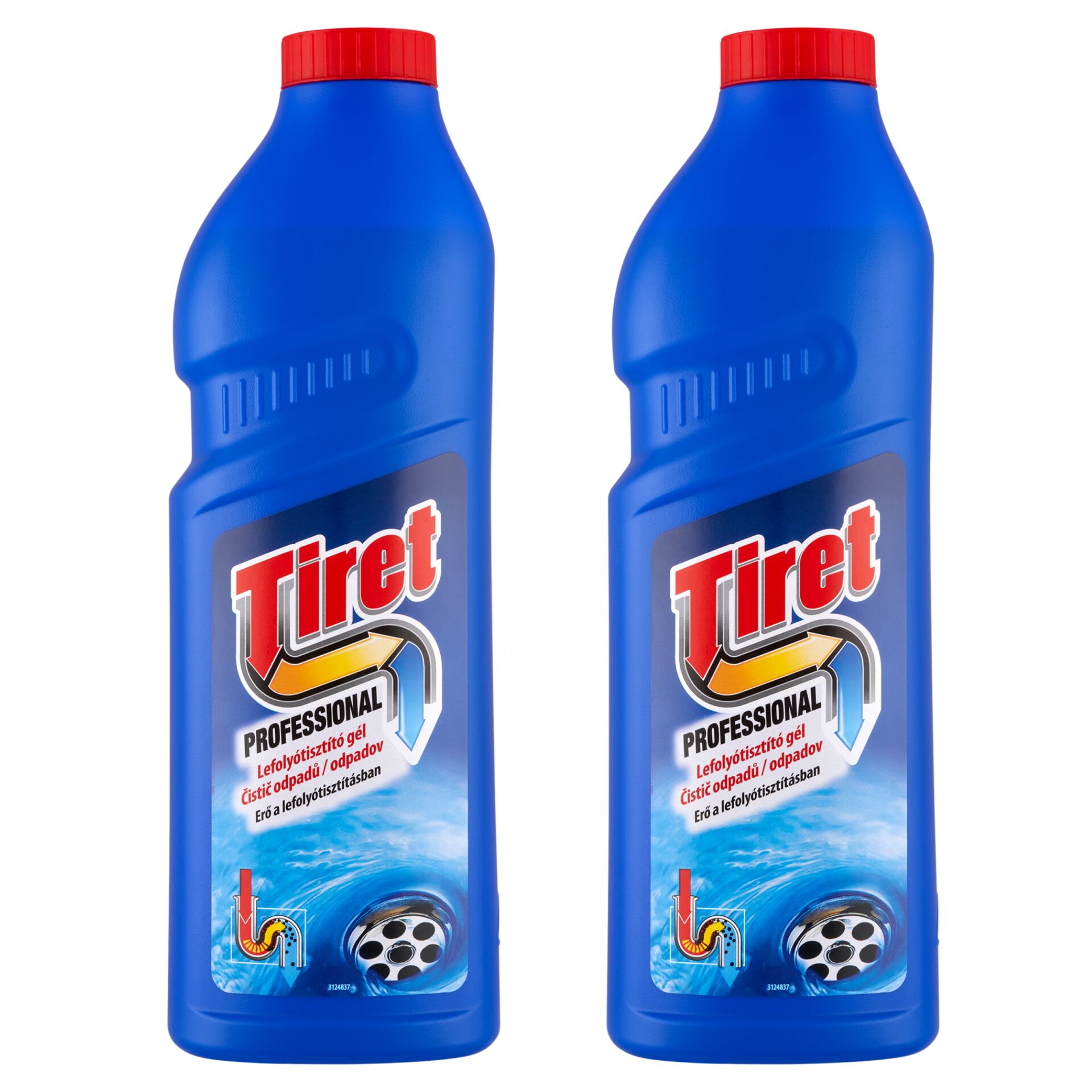 E-shop Tiret Professional Čistiaci gél na odtoky 2x1L