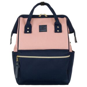 Peterson PTN ALFA NAVY+PINK női hátizsák