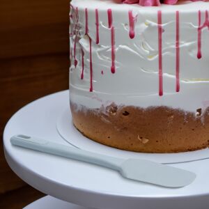 Bewello szilikon spatula tortaállványon, konyhai eszköz sütéshez - Spatula