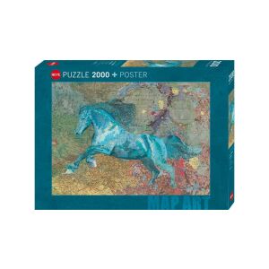 Heye 2000 db-os puzzle - Map Art - Horse (30092) 141578874 - Heye