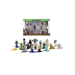 Jada Toys 9335846314R00 Minecraft nano fém figura szett 18 db-os