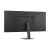 LG 34U511A-B UltraWide monitor hátulnézet