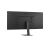 LG 34U511A-B UltraWide monitor hátulnézet