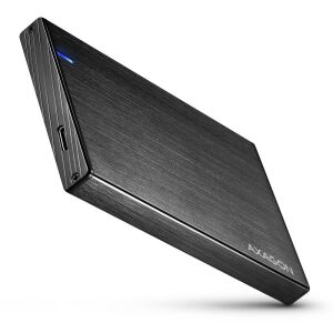 AXAGON EE25-XA6 ALINE 2,5" USB 3.0 Külső HDD/SSD alumínium ház - Fekete