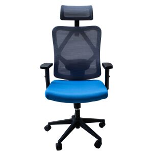 IRISOffice Eclipse Irodai Görgős Forgószék - Szürke / Kék 141588533 - Iris