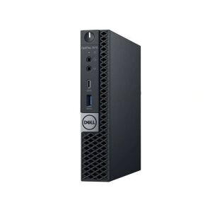 Dell OptiPlex 7070 Micro Asztali Számítógép Fekete (Intel Core i5-9500T / 16GB / 256GB SSD / Win 11 Pro)