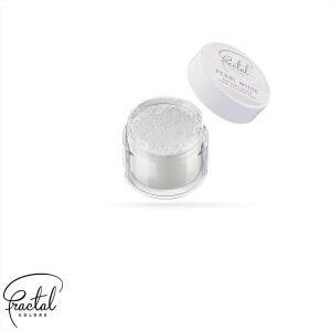 Fractal SuPearl Dekorációs Selyempor - Gyöngyház fehér, 3,5g 141580159 - Ételfesték