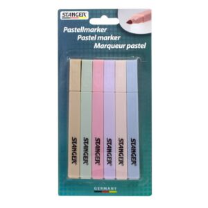 Szövegkiemelő Stanger 6 db-os klt. pasztell színek