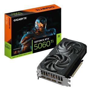 GIGABYTE GeForce RTX 5060 Ti WINDFORCE MAX OC 16G NVIDIA 16 GB GDDR7 (GV-N506TWF2MAX OC-16GD) 145027983 - Gigabyte Karta graficzna