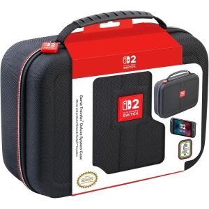 Nacon Deluxe System Case, Nintendo Switch 2, Official, Fekete, Konzol táska 141592102 - Nacon