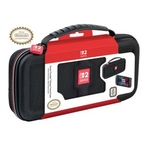 Nacon Deluxe Travel Case, Nintendo Switch 2, Official, Fekete, Konzol védőtok 141592144 - Nacon