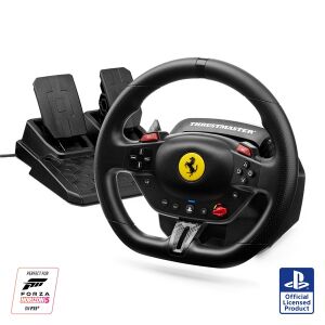 Thrustmaster 4160880 T98 Ferrari 296 GTB Edition PS5/PS4/PC kormány + pedál 141592145 - Thrustmaster