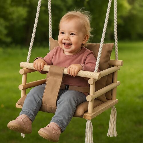 NOWA beżowa huśtawka H26685 141595384