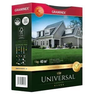 Prémium fűmag univerzális univerzális keverék 1kg 40m ellenálló