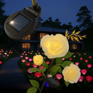 Gardlov 25282 Lampa solarna Rose 141596009 - Latarnia słoneczna