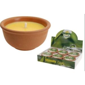 Świeca ø 13 x 6,5 cm Citronella 141597422 - Ogrodnictwo