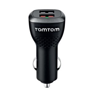 Încărcător auto TomTom Universal Dual USB - Negru - Incarcatoare auto