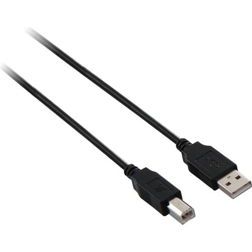 Cablu USB A la USB B V7 V7E2USB2AB-05M Negru 5 m 141598190