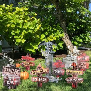 Set de 6 decoratiuni pentru Halloween FORMIZON, poliuretan, multicolor, 28/38 cm 141599656 - Decorațiuni de Halloween