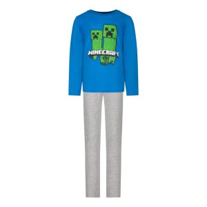 Súprava pyžamy Minecraft Creepers Blue pre deti - Minecraft