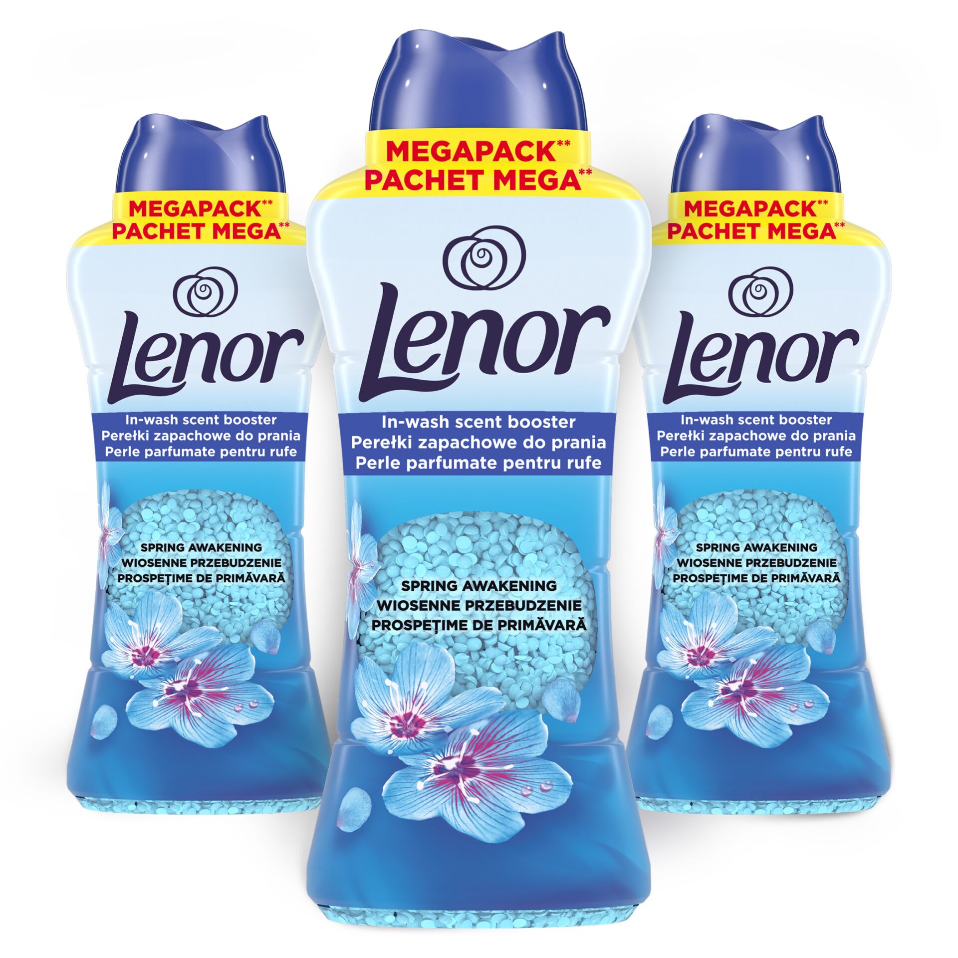 E-shop Lenor Spring Awakening Parfumové korálky na vylepšenie parfumu 3x735g