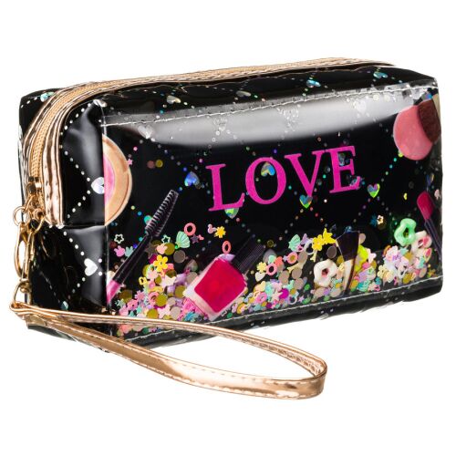 Színes, vízálló utazó kozmetikai táska