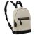 Nagy, városi női hátizsák bézs színben vászon Peterson 141630735