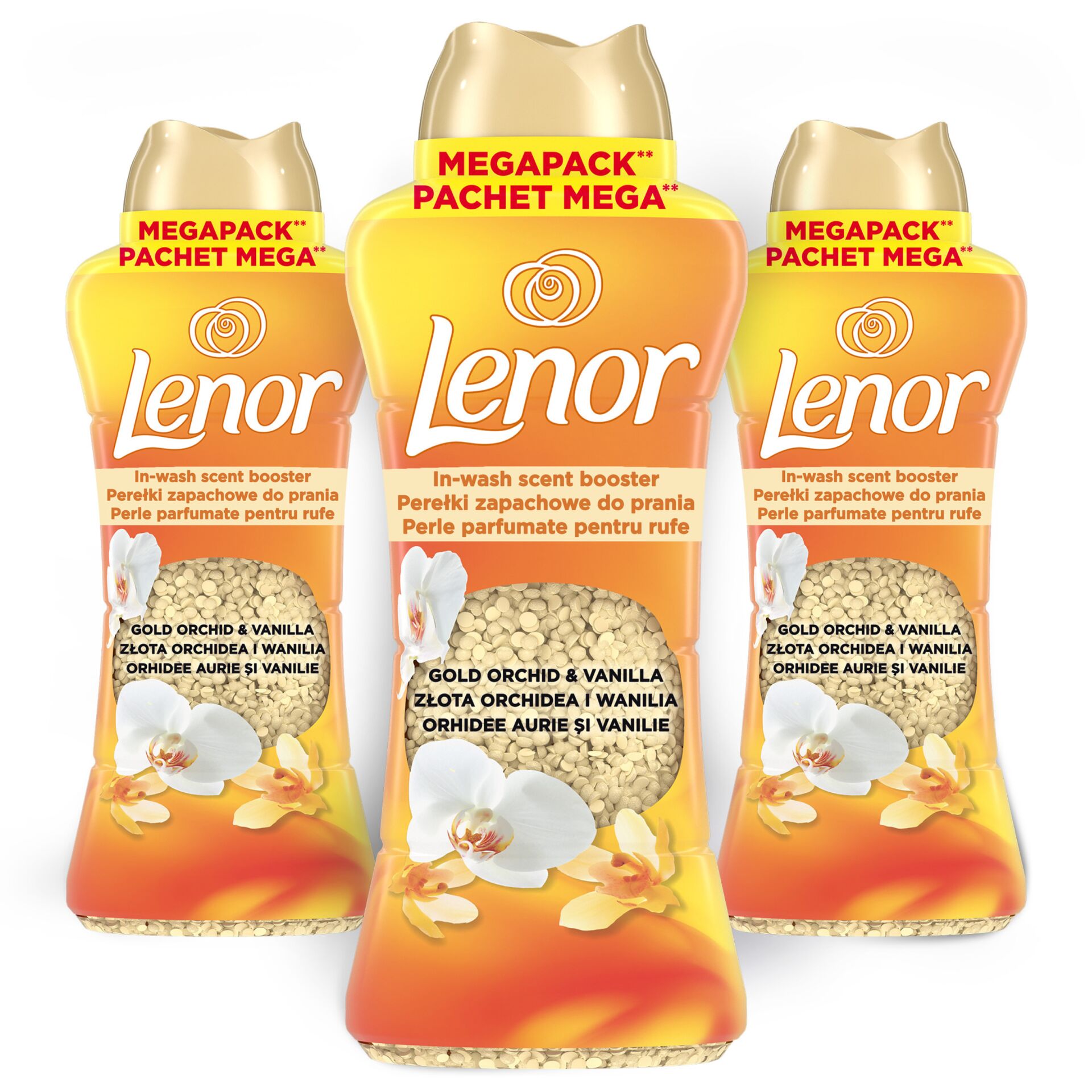 E-shop Lenor Zlaté orchideové parfumové korálky 3x735g