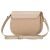 Bézs női patkó alakú mágneses klipszel zárható oldaltáska - Peterson 141637132