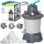 Bestway 58515 sand filter pump with filter balls and accessories