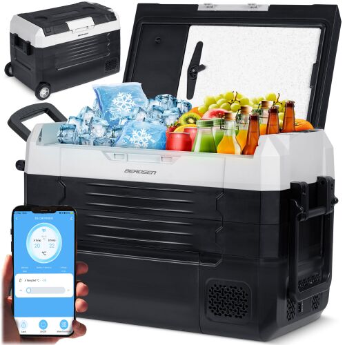 Icemax 400 Berdsen 40 literes kompresszoros utazóhűtőszekrény - fekete és szürke 141638499