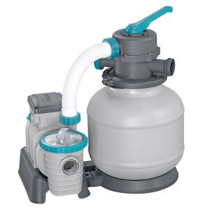 Bestway 58499 Sandfilterpumpe für Aufstellpools, 8327 l/h - Sandfilter