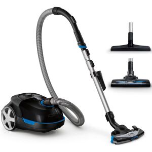 Aspirator cu sac Philips Performer Active FC8578/09, 650 W, AirflowMax technology, TriActive, Negru 141649453 - Saci de praf