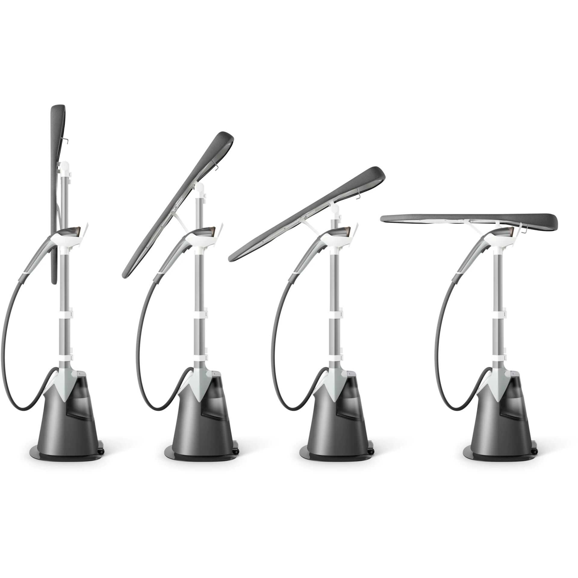 Philips GC628/80 All-in-One AiO 8000 Series Bügeleisen, 2200 W, Dual-Heiztechnologie, OptimalTEMP-Heizplatte, 6 bar, 90 g Dampfstoß, In mehreren Winkeln verstellbare Bügelsohle, 5 Dampfeinste