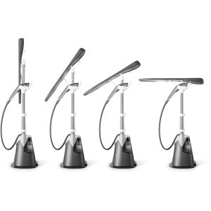 Aparat de călcat vertical Philips GC628/80 Seria 8000 all-in-one cu placă multi-unghi - Stații de aburi