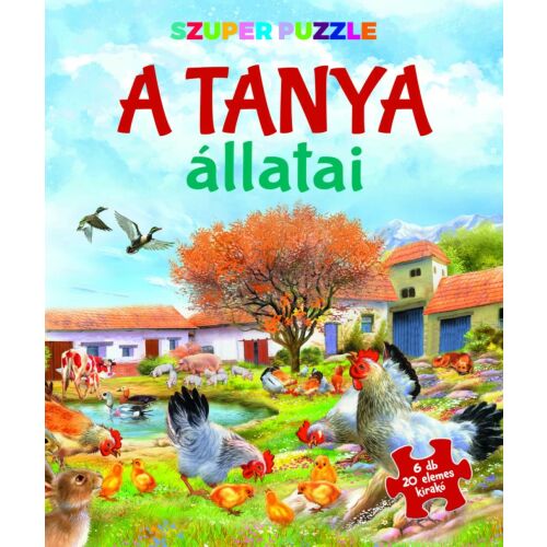 Szuper puzzle - A tanya állatai 141652691 - Könyv