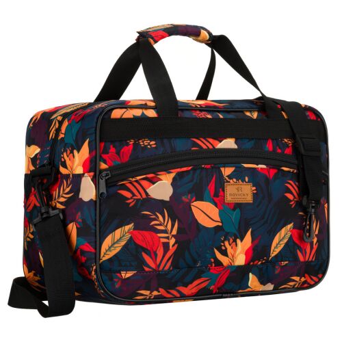 Utazótáska levehető pánttal és külső cipzáras zsebbel - Rovicky 141947927