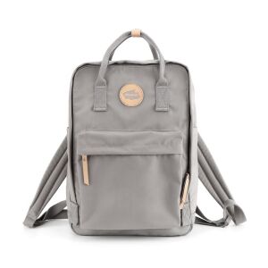 Praktikus, városi női hátizsák sötétszürke színben, állítható pántokkal - Himawari 141656547 - Bőrönd &Táska